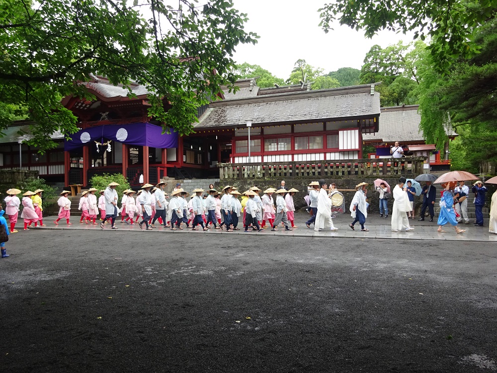 鹿児島神宮　斎田祭に行ってきました。