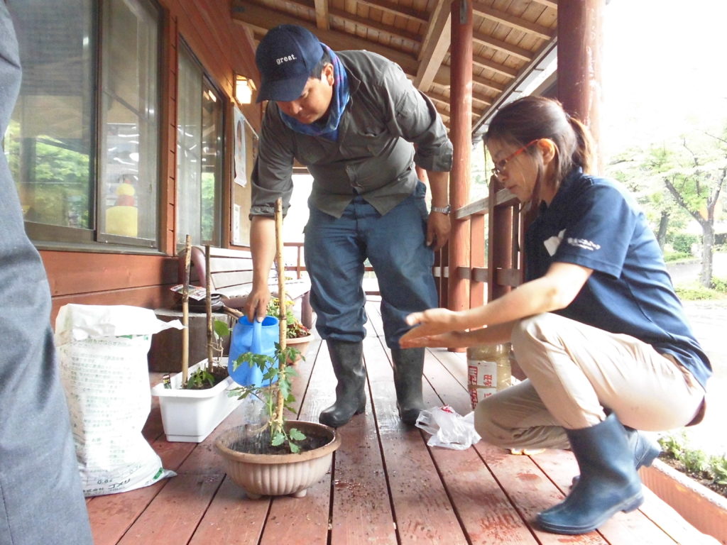 Kirishima  Community Garden Project 第一弾イベントにむけて準備中～(^^♪   