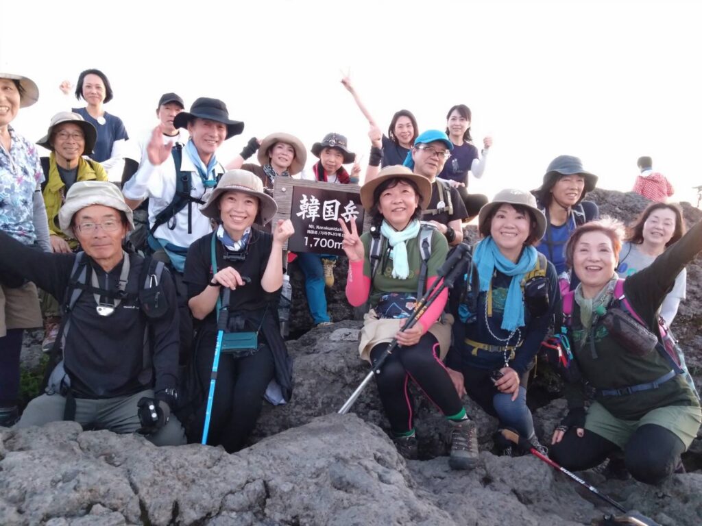 韓国岳　日の出登山を開催しました🌄