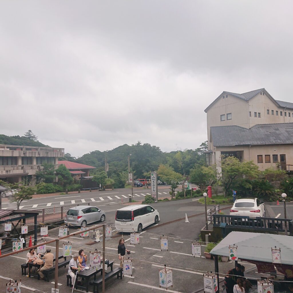 8月10日 霧島温泉郷の状況