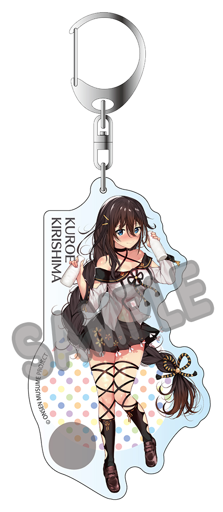 グッズ販売第二弾‼「霧島黒恵(きりしま くろえ)」アクリルキーホルダーを販売します❤