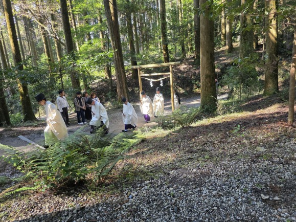 霧島神宮にて山神祭が執り行われました