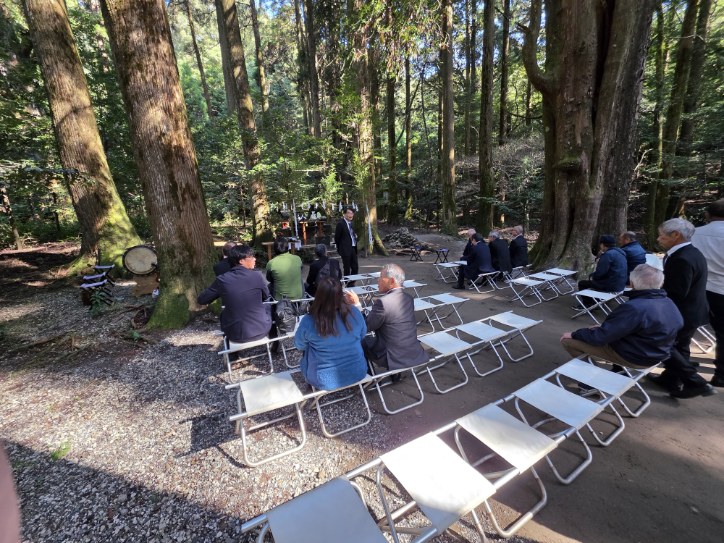霧島神宮にて山神祭が執り行われました