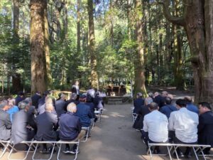 霧島神宮にて山神祭が執り行われました