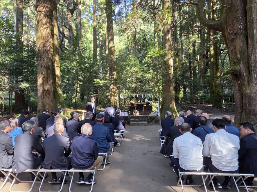 霧島神宮にて山神祭が執り行われました