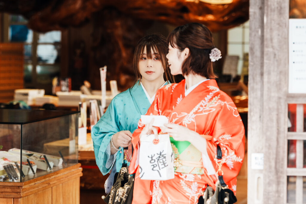 霧島神宮を和服で参拝！キャンペーン参加で特典盛沢山！