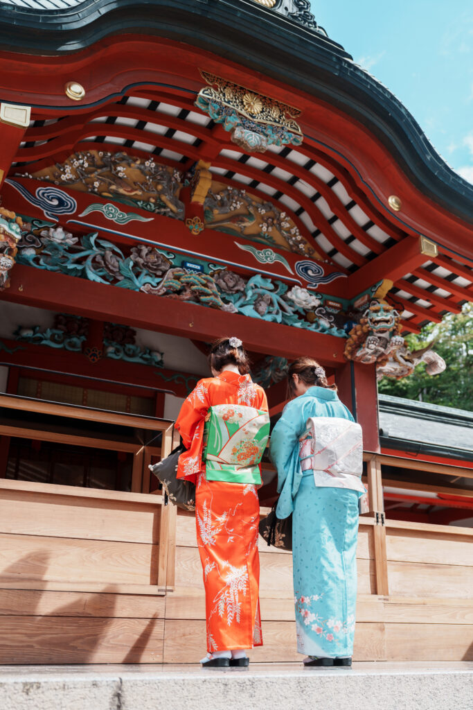 霧島神宮を和服で参拝！キャンペーン参加で特典盛沢山！
