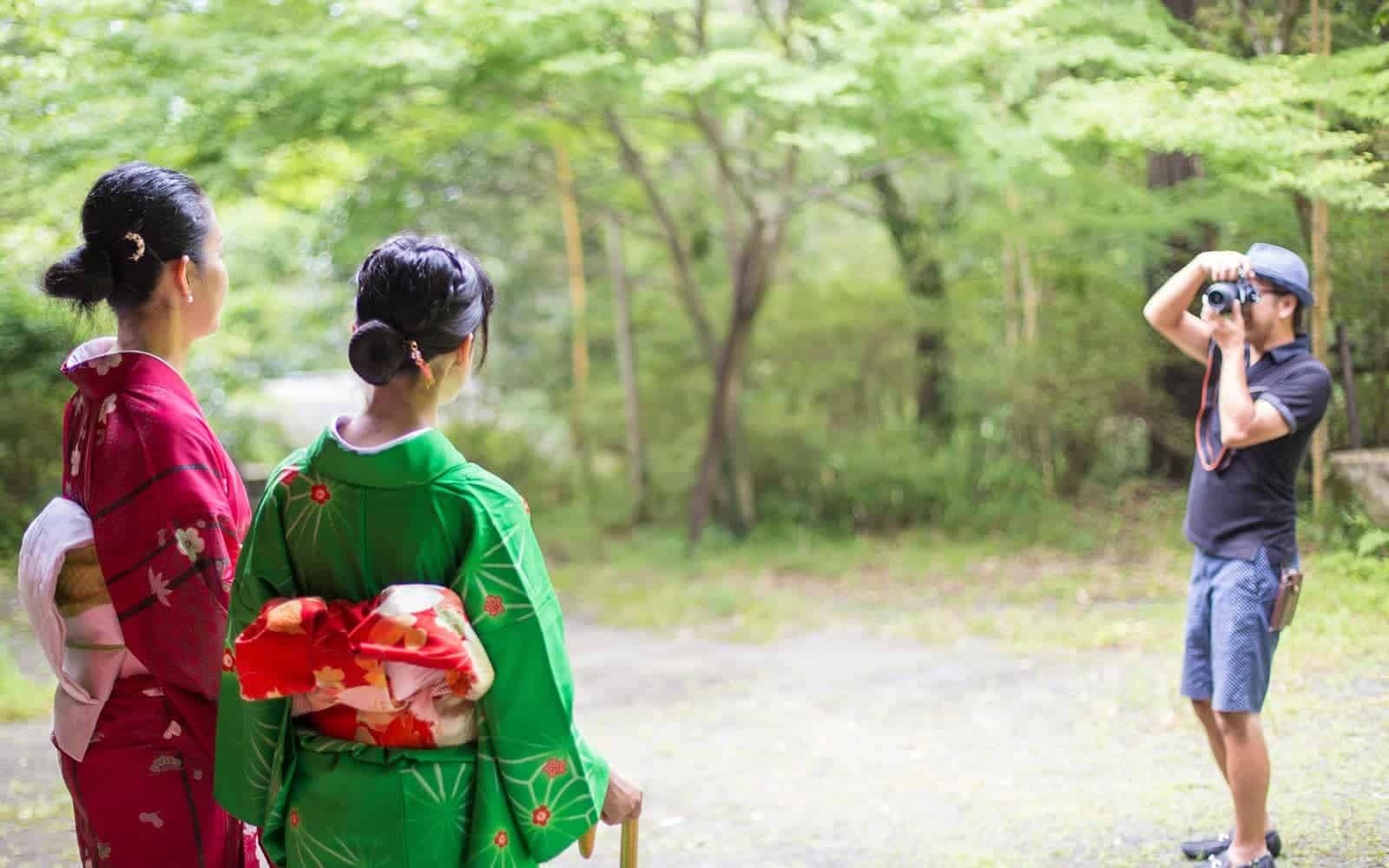 和服でぶらり霧島民芸村